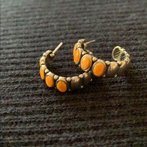 COPY - Vintage orange spiny oyster earrings